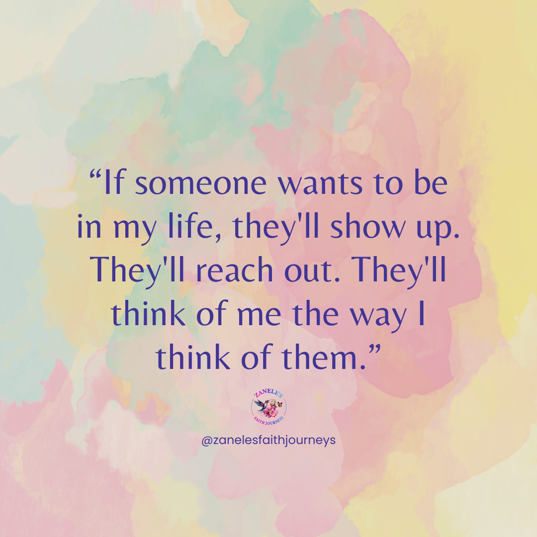 Empowering quote about requiring reciprocity and mutual effort in relationships.